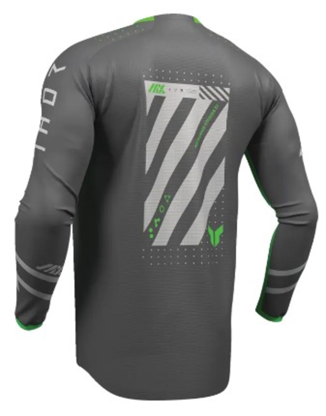 Мотокрос джърси THOR LAUNCHMODE FUTURA CHAR/GRN