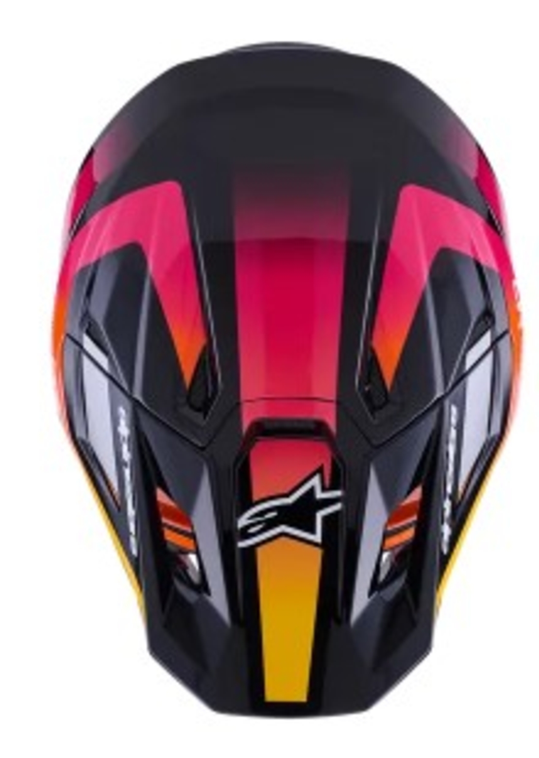 Мотокрос каска ALPINESTARS SM7 RISE BLK/YL/PINK