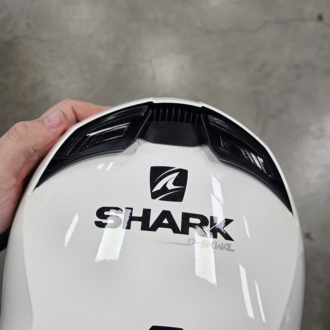 Каска SHARK D-SKWAL 2 BLANK WHITE AZUR ZH16708356