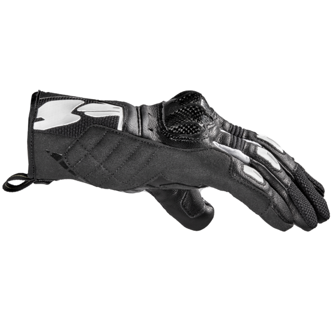 Дамски мото ръкавици SPIDI G-CARBON Black/White