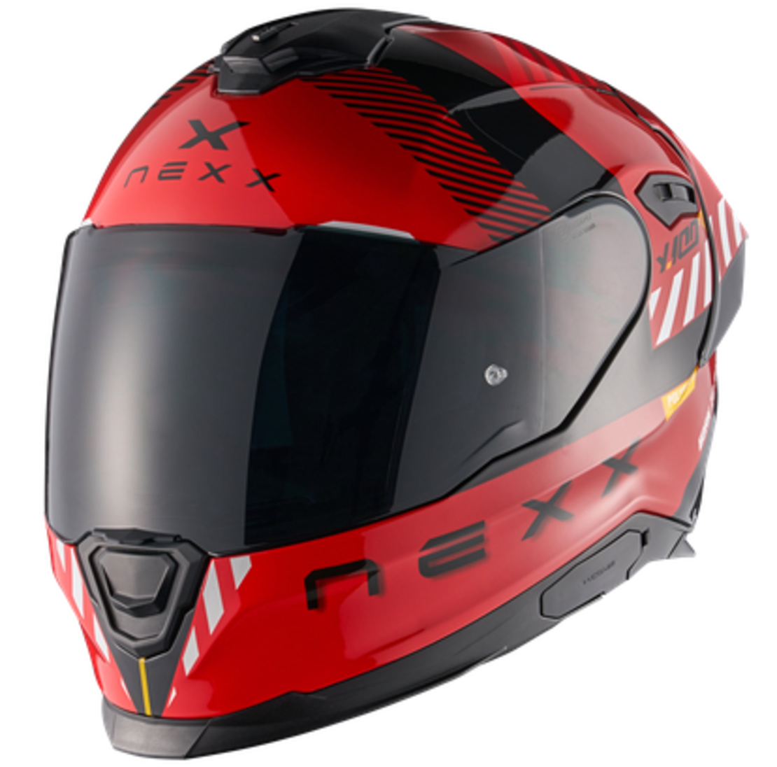 Каска NEXX Y100R FADE RED BLACK