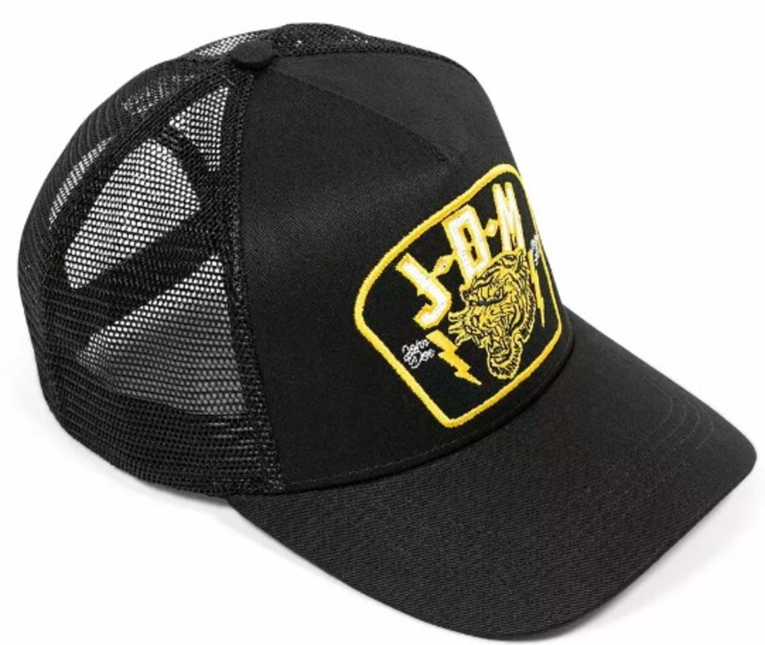 Шапка JOHN DOE TRUCKER TIGER BK/YL