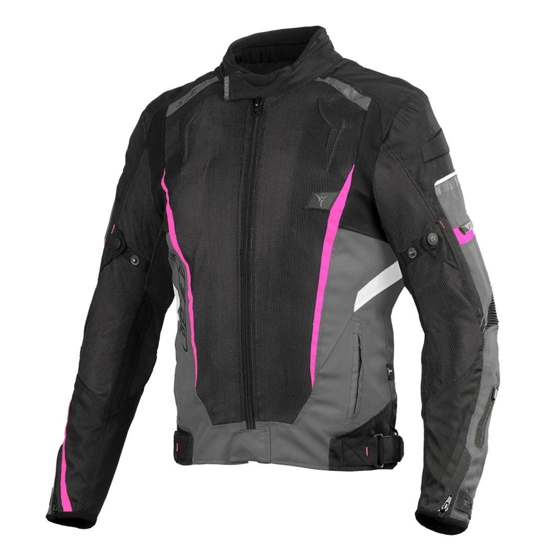Дамско текстилно яке SECA AIR FLOW II BLACK/FUCHSIA