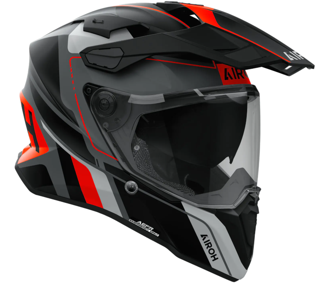 Каска AIROH COMMANDER 2 SKIP ORANGE MATT