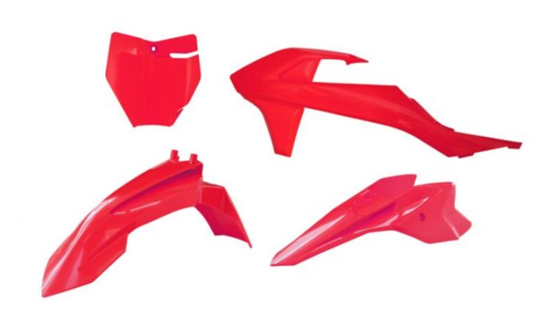 Комплект пластмаси RACETECH Plastic Kit 4 Pieces KTM SX 50 16-23 (Red)