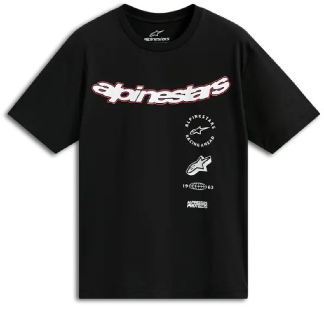 Тениска ALPINESTARS SS CSF ABUS BLACK