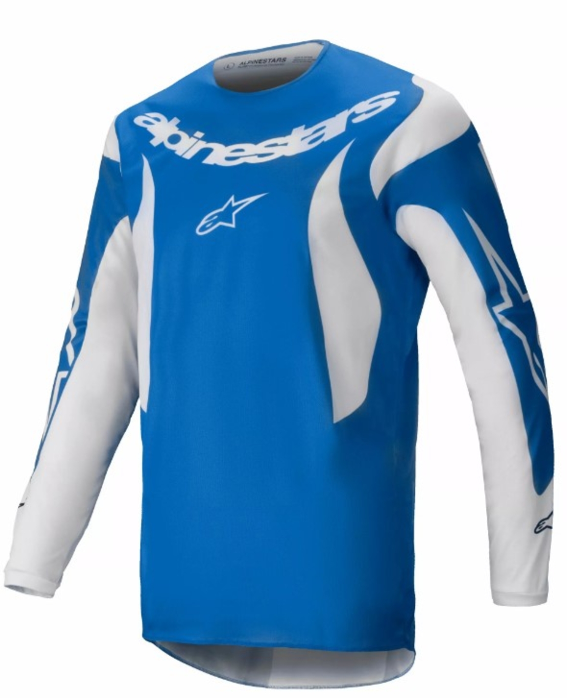 Мотокрос джърси Alpinestars FLUID HAUL BLUE/WHITE