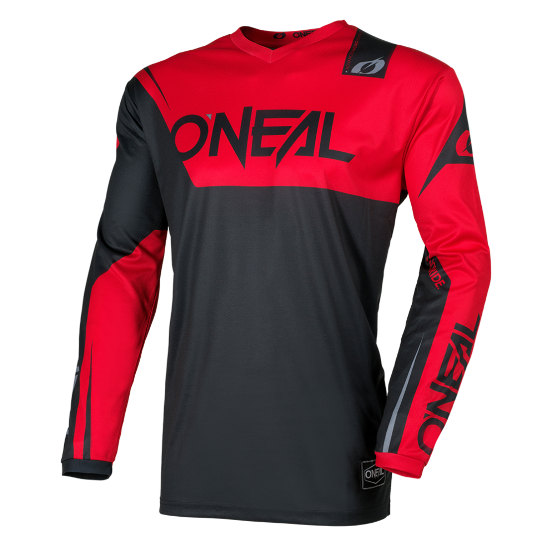 Мотокрос блуза O`NEAL ELEMENT RACEWEAR BLACK/RED V.26