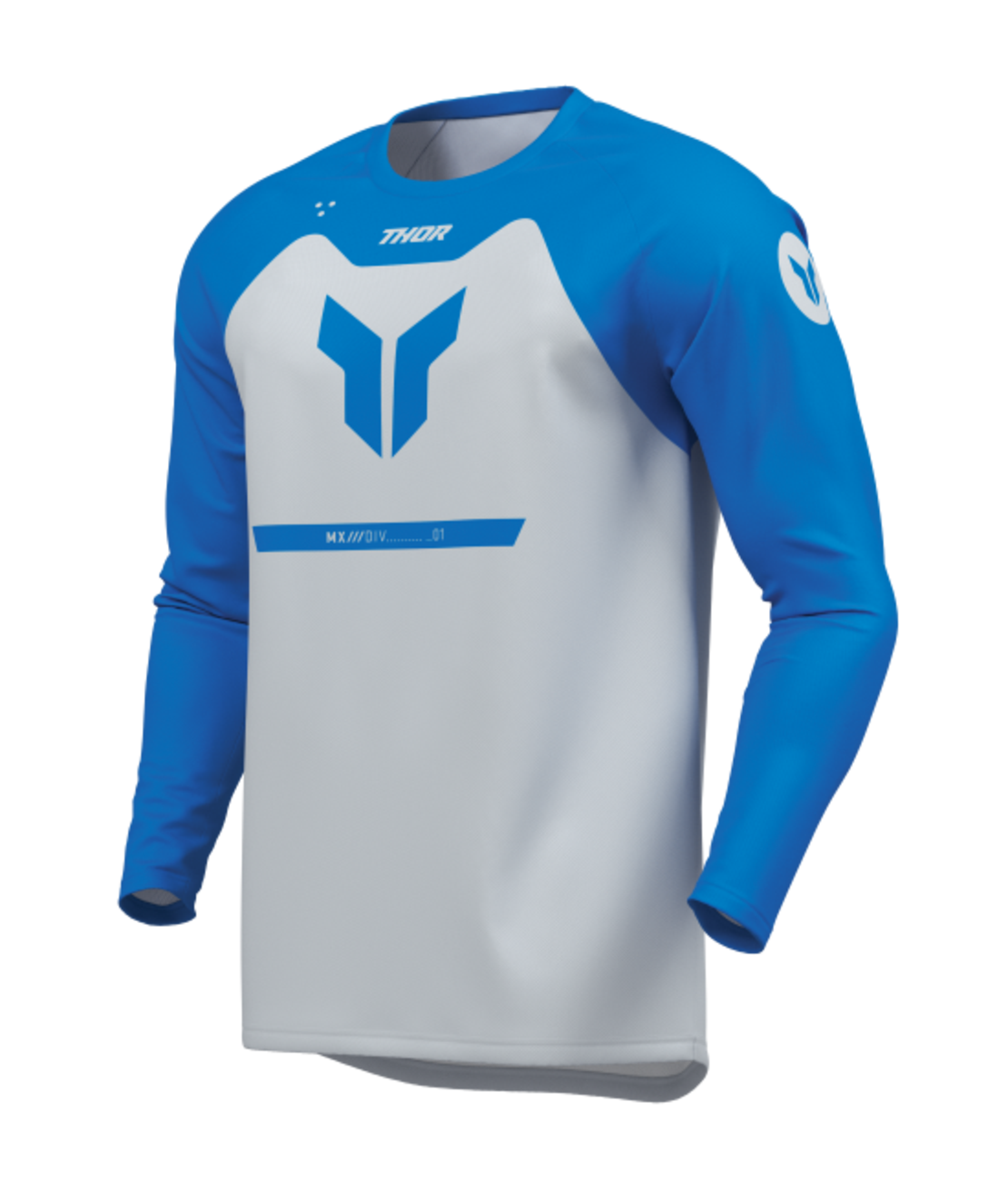 Мотокрос джърси THOR RIDEMODE MENACE BLUE