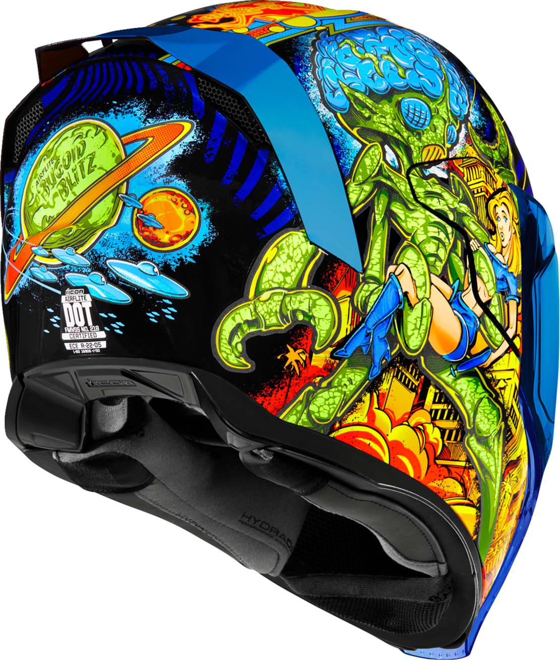 Каска ICON AIRFLITE Bugoid Blitz BL