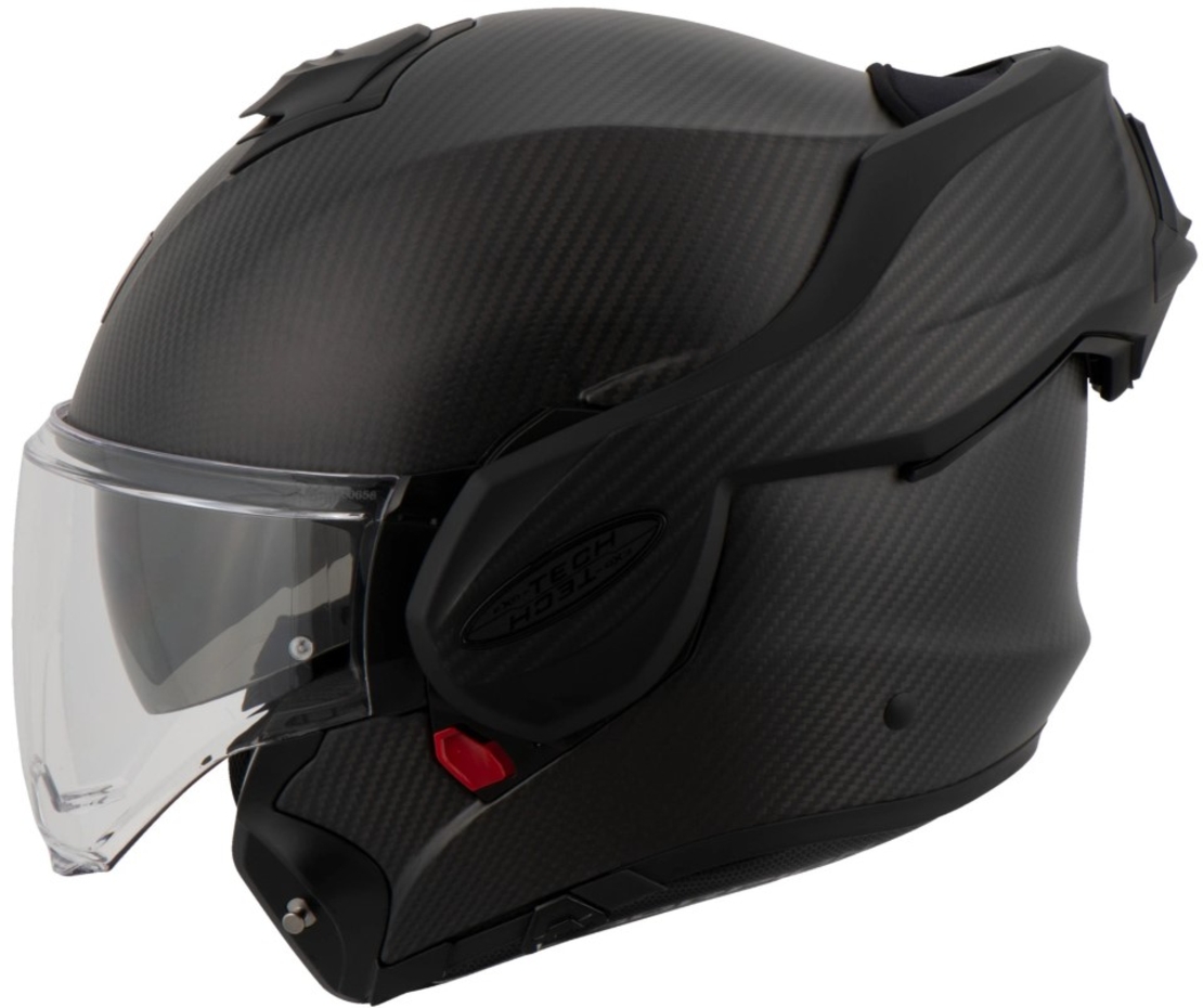 Модуларна каска SCORPION Exo-Tech Evo Carbon Solid Matt Black