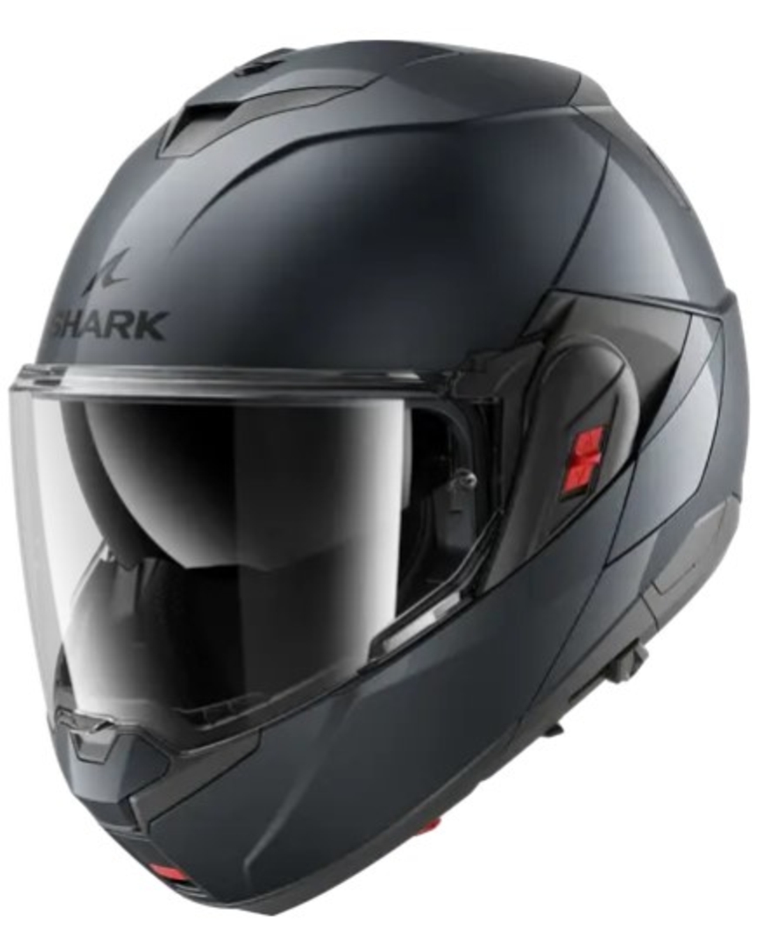 Модуларна каска SHARK OXO BLANK Gun Metal