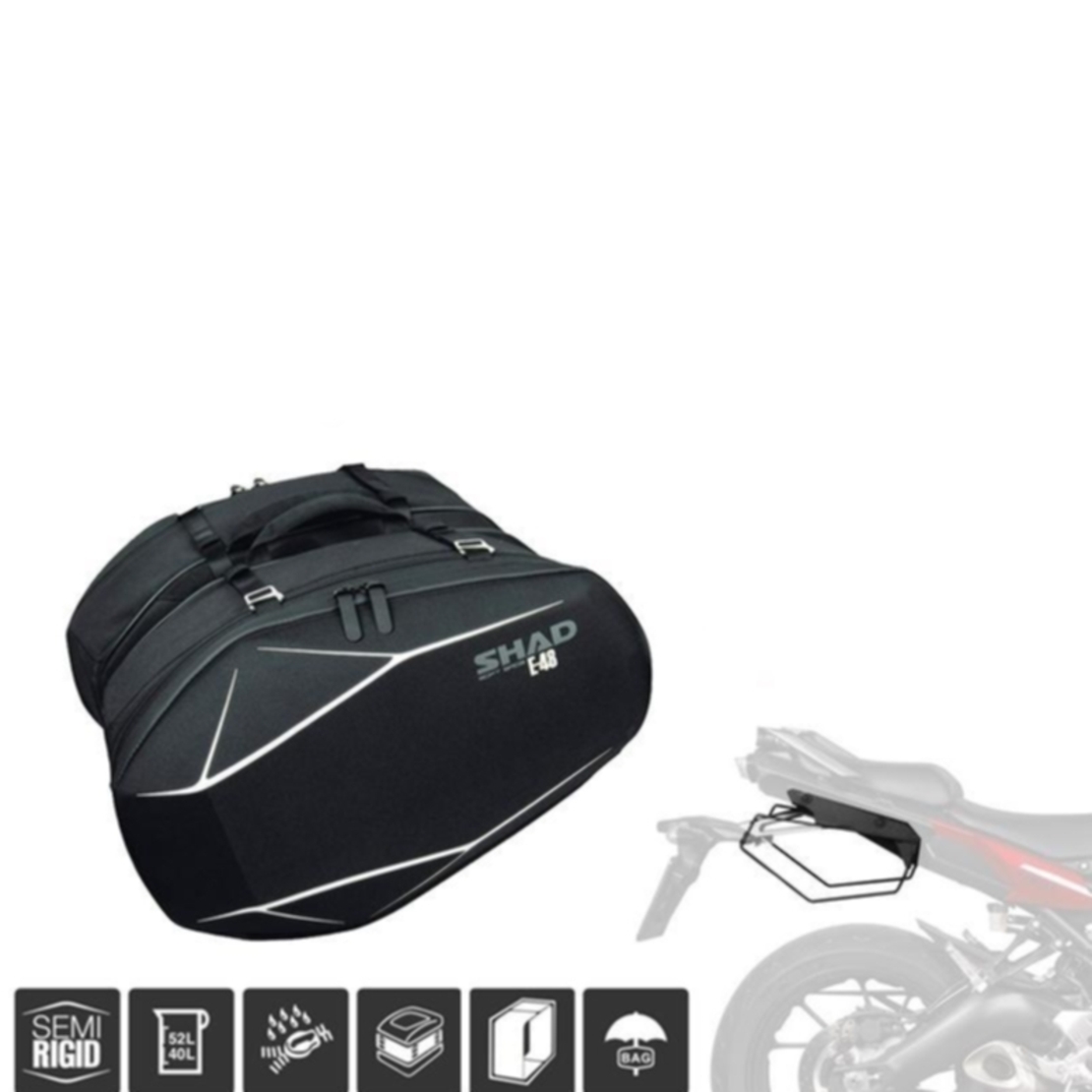 Монтажен комплект за куфари SHAD SIDE BAG HOLDER HONDA CB500F/CBR500R/CB500X '16