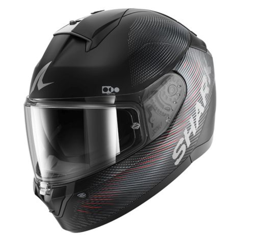 Каска SHARK RIDILL 2 LYNE MAT BLACK/RED