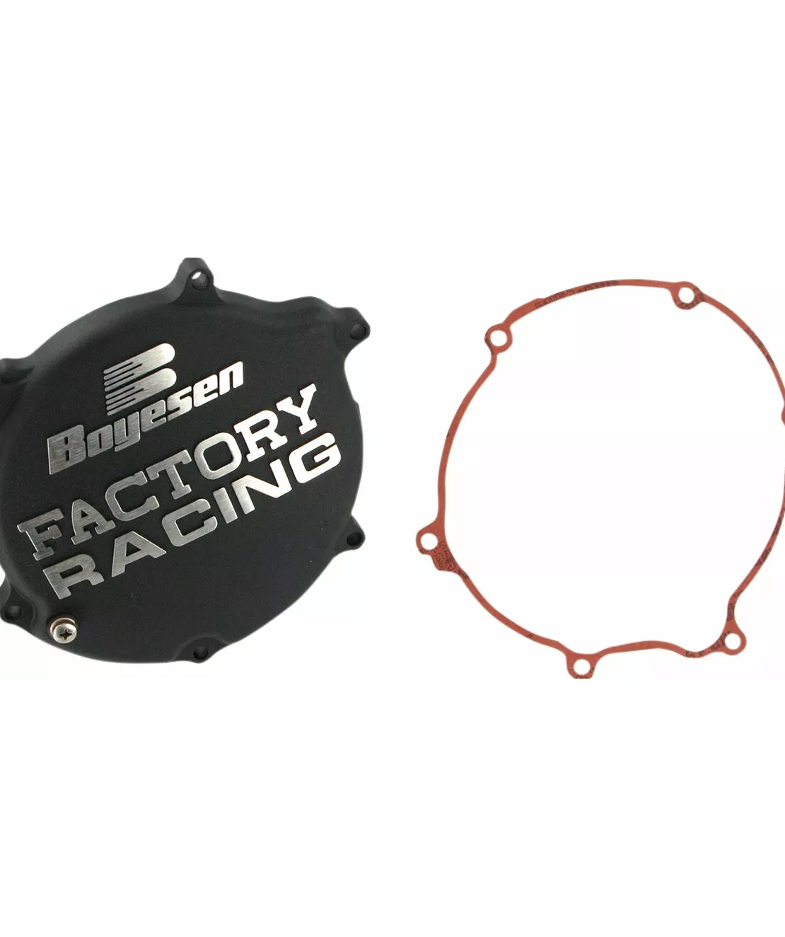 Капак за съединител BOYESEN FACTORY CLUTCH COVER KX125 Black