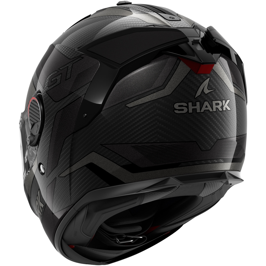 Каска SHARK SPARTAN GT PRO CARBON RITMO BLACK/GRAY GLOSS