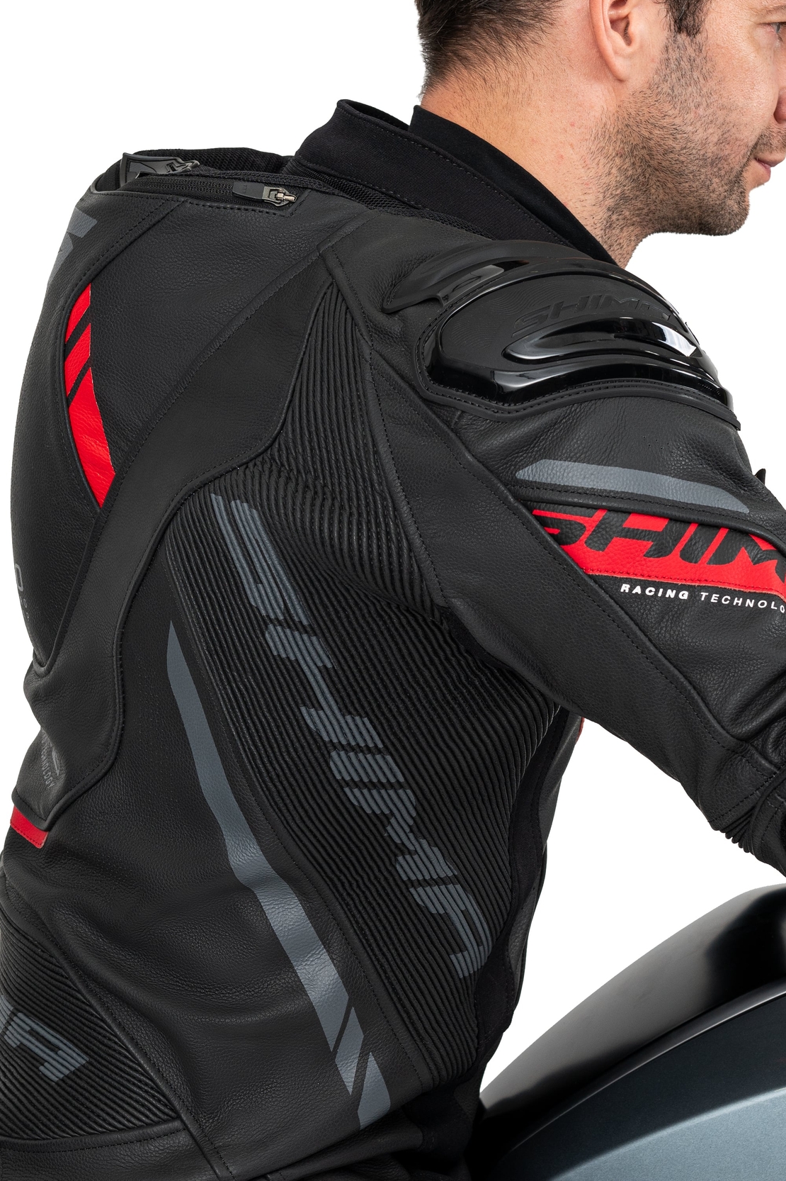 Кожен екип SHIMA HYPER-RS BLACK/RED