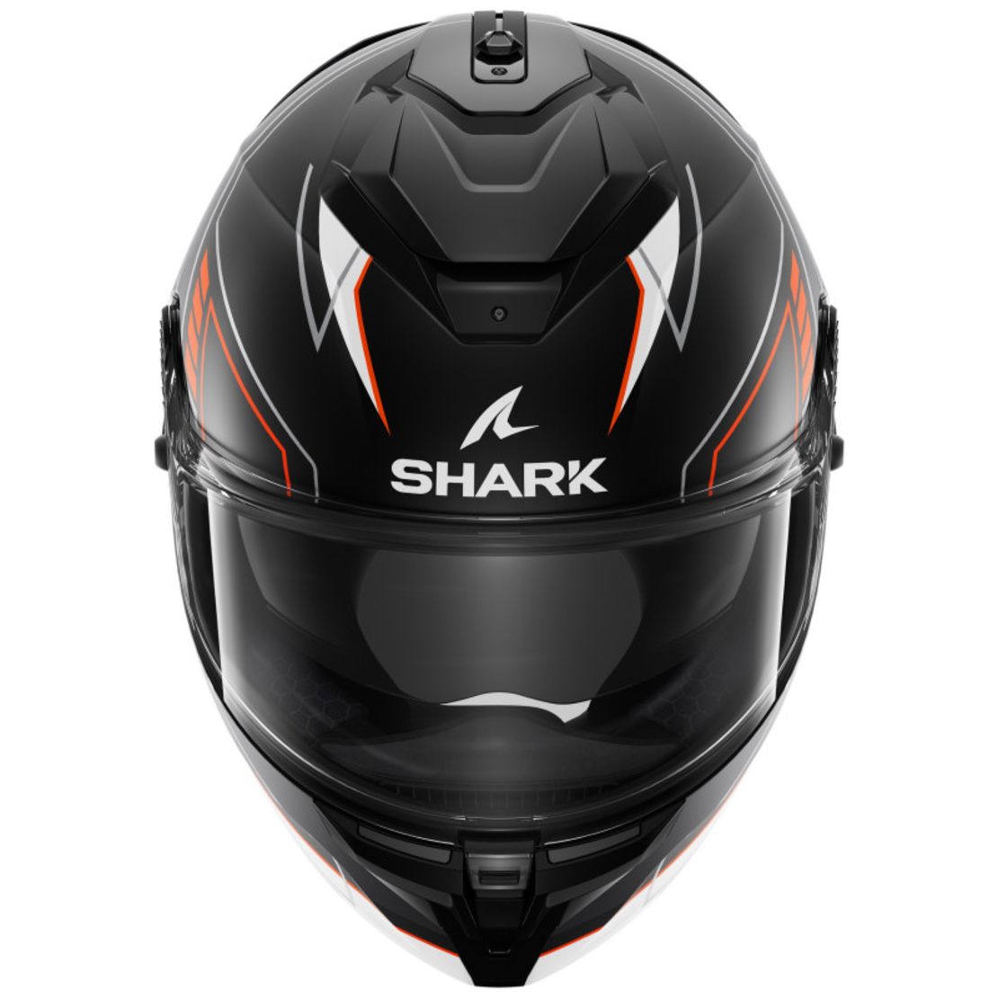 Каска SHARK SPARTAN GT PRO TORYAN BLACK/WHITE/ORANGE MATT
