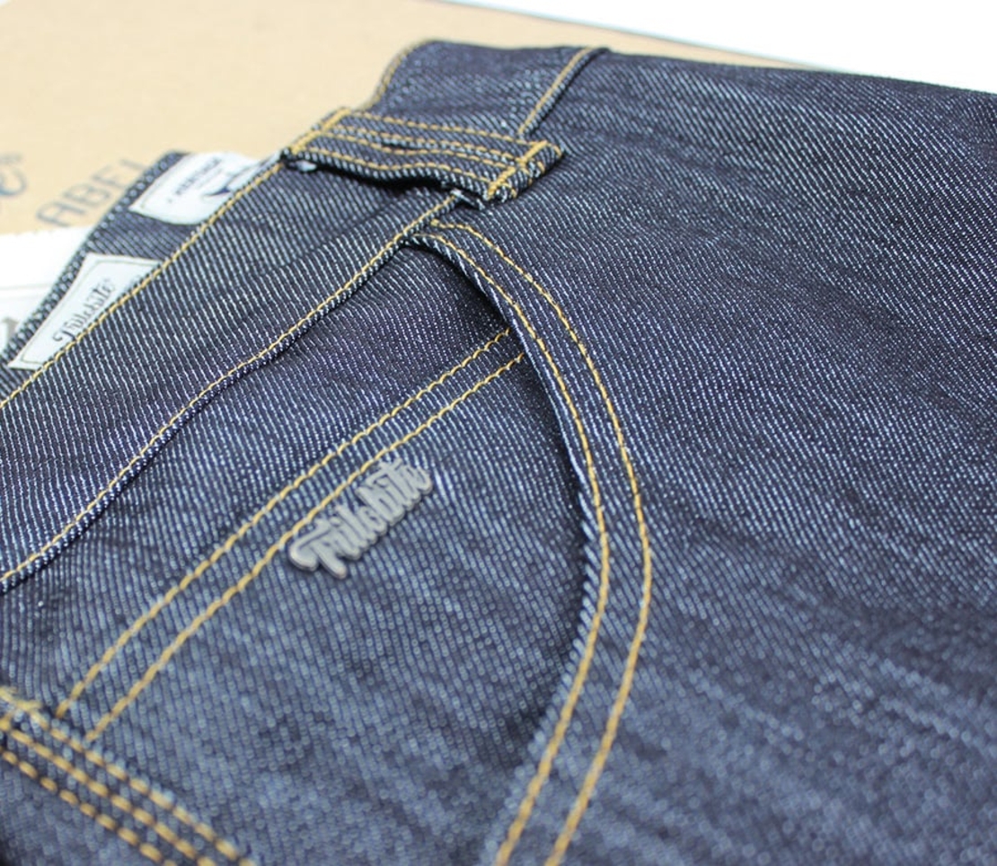 Мото дънки TRILOBITE 1860 TON-UP dark blue slim fit