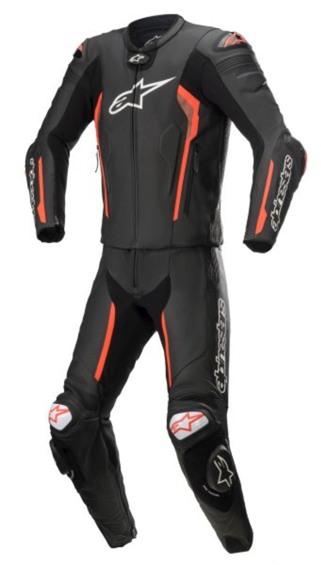КОЖЕН ЕКИП ALPINESTARS Coveralls MISSILE V2 BLACK/FLUO RED