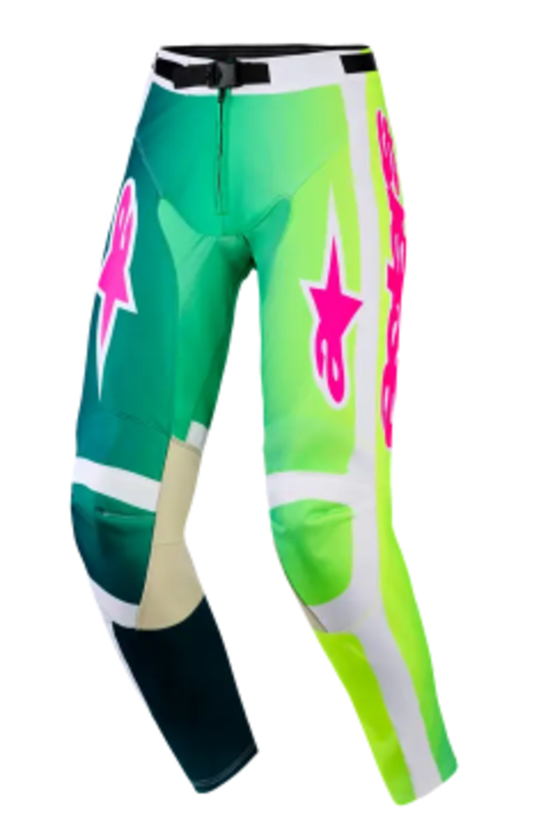 Мотокрос брич RACER PORTL GRN/WH/BLK