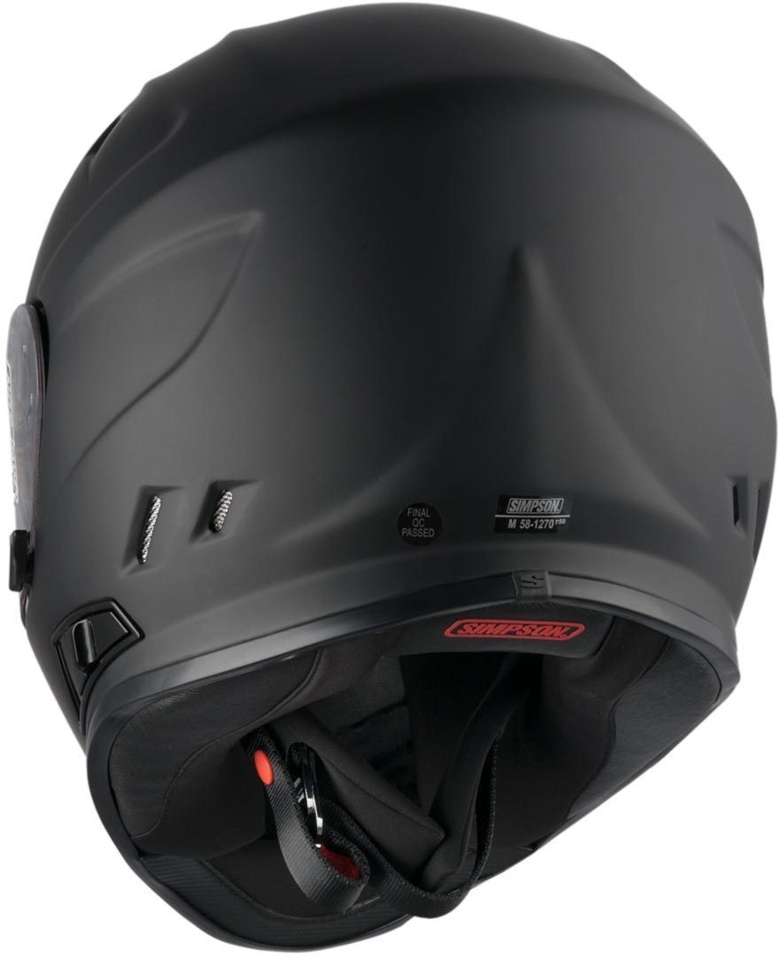 Каска SIMPSON VENOM SOLID МАТТ BLACK