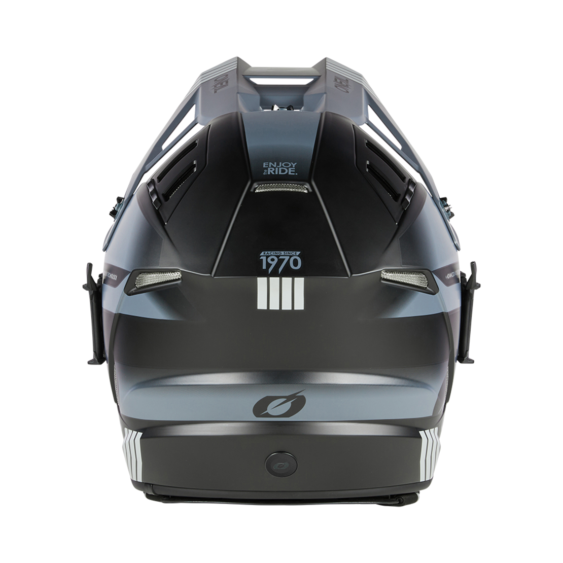 Ендуро каска O'NEAL EX-SRS HITCH BLACK/GRAY V.24