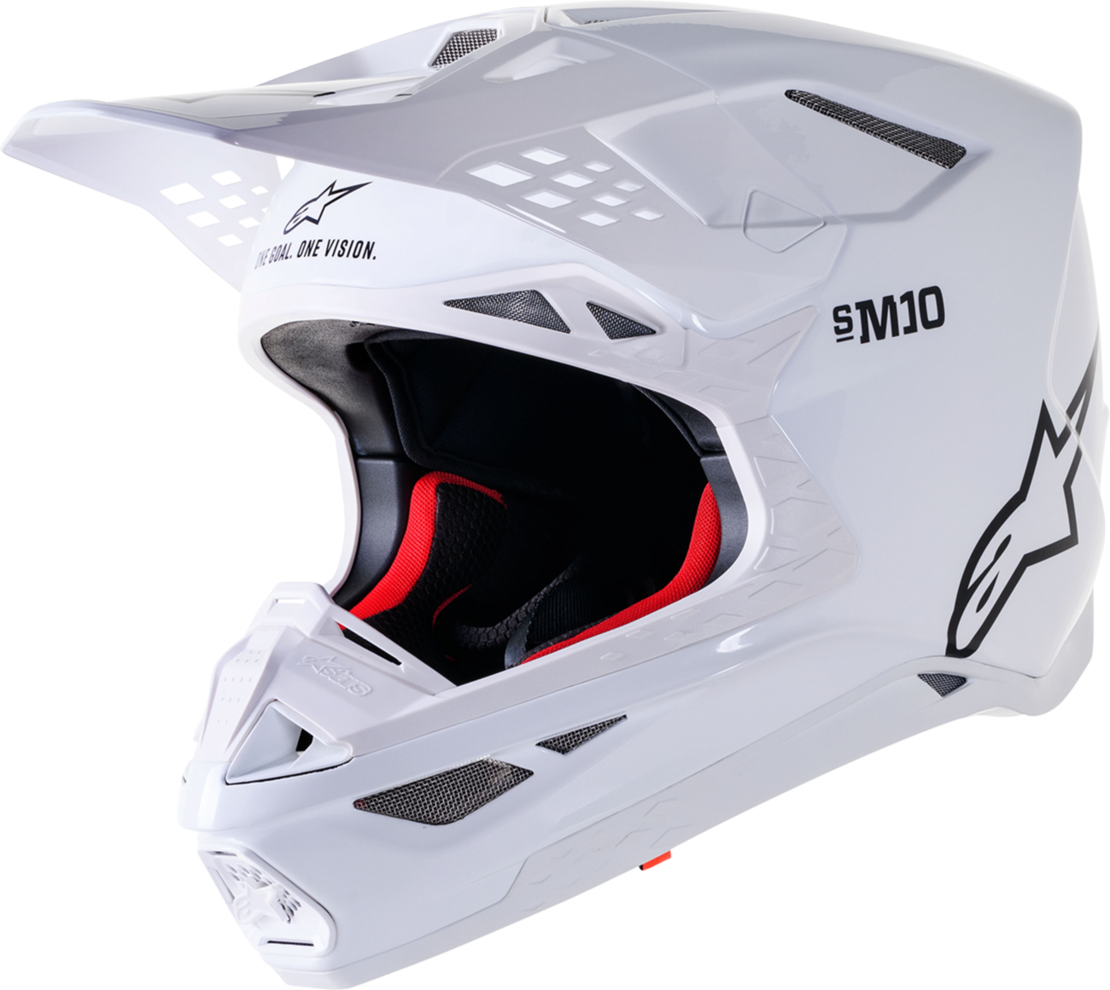 Мотокрос каска ALPINESTARS SM10 SOLID WHT