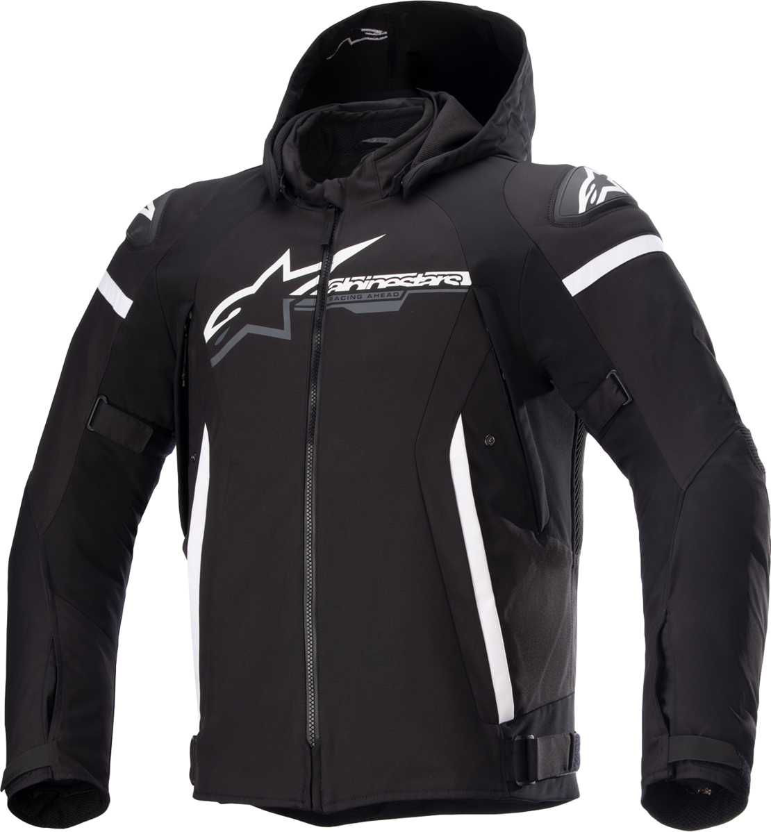 Текстилно мото яке ALPINESTARS Zaca Waterproof BLACK/WHITE