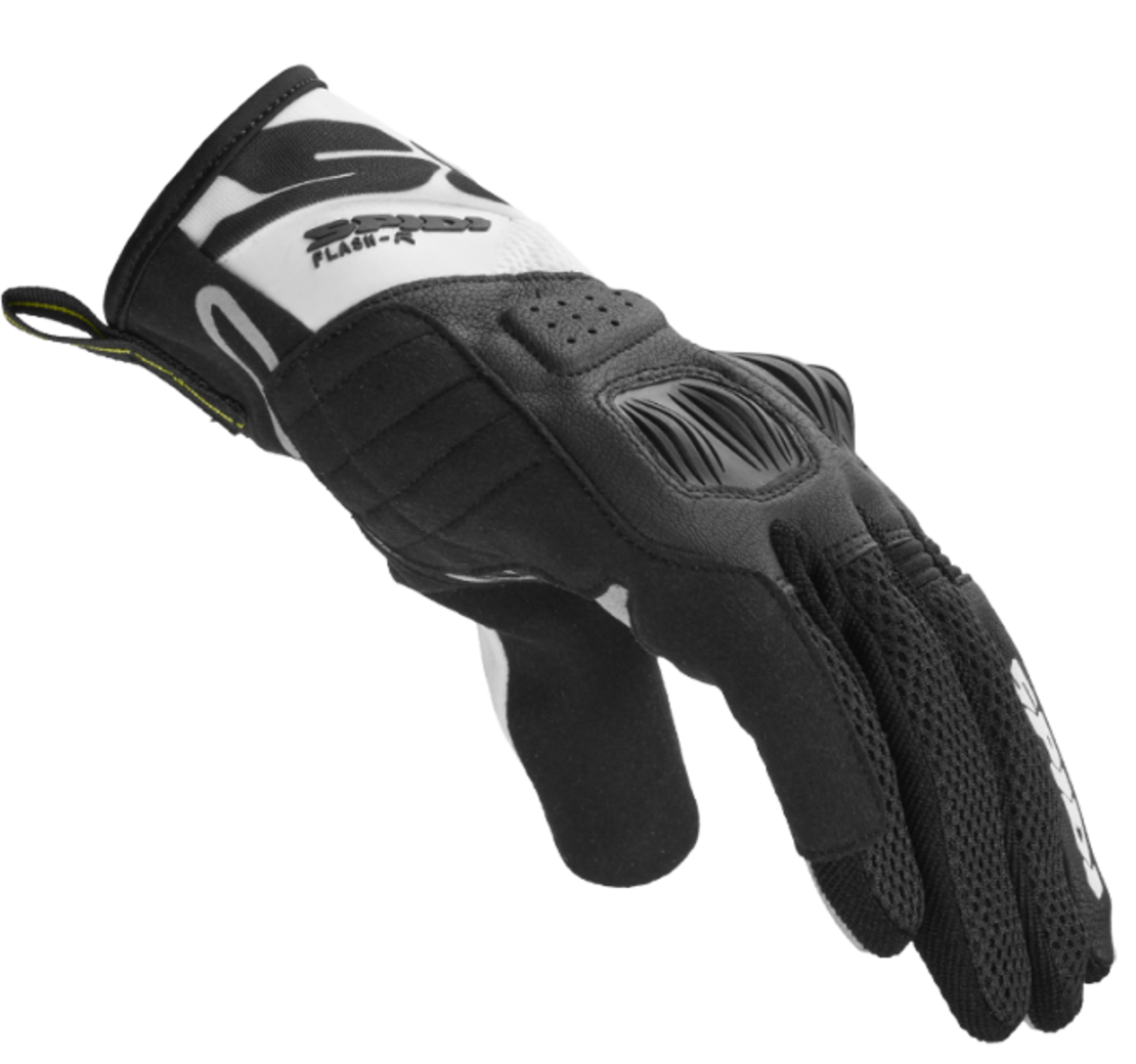 Мото ръкавици SPIDI FLASH-R EVO BLACK/WHITE