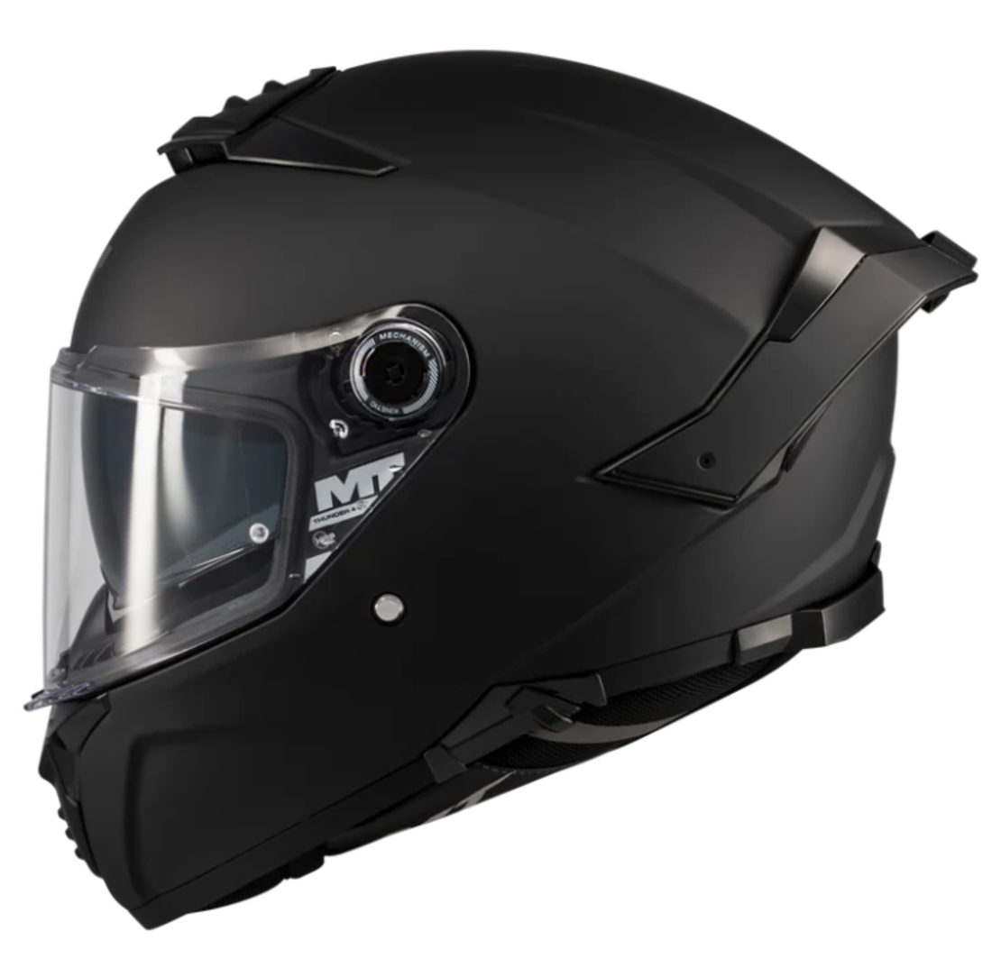 Каска MT THUNDER 4 SV PURE A1 BLACK MATT