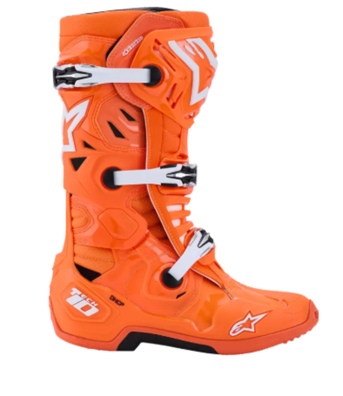 Мотокрос ботуши ALPINESTARS TECH 10 SUPERVENTED ORG FL/BLK/WHT