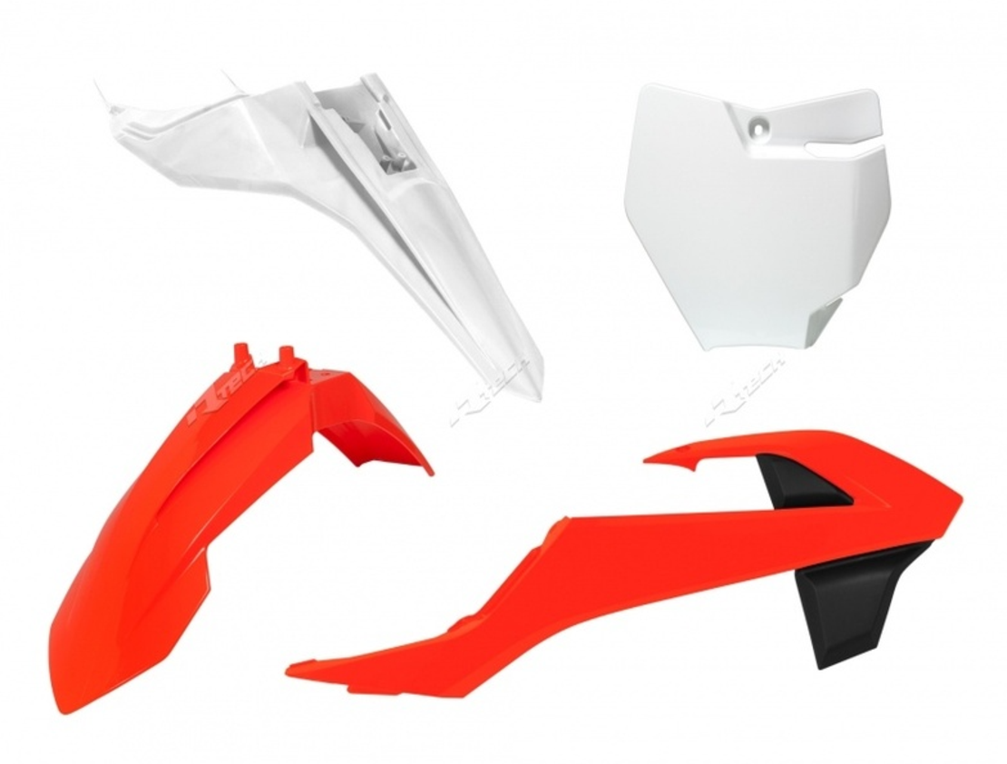 Комплект пластмаси RACETECH Plastic Kit OEM Color (2016) Orange/White KTM SX65 16-20