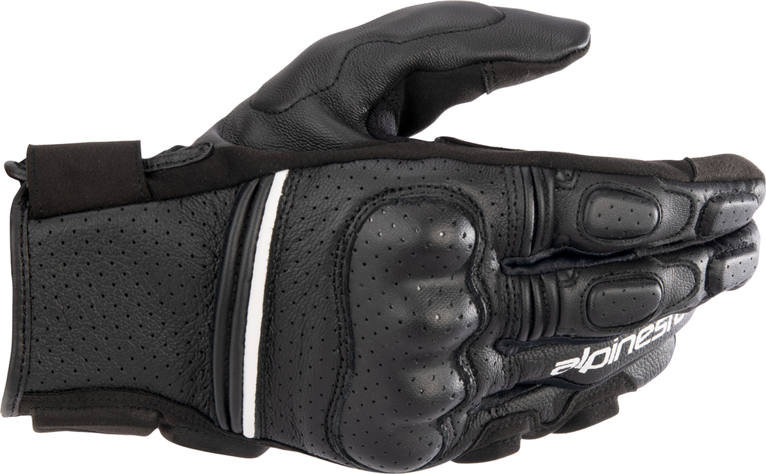 Кожени ръкавици ALPINESTARS PHENOM-AIR BK/WT