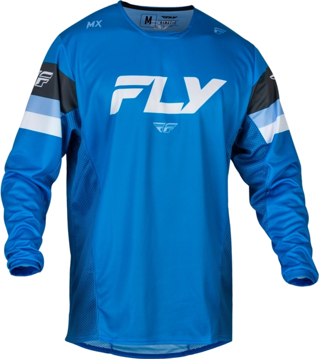 Мотокрос блуза FLY RACING Kinetic Prix- Bright Blue/Charcoal/White