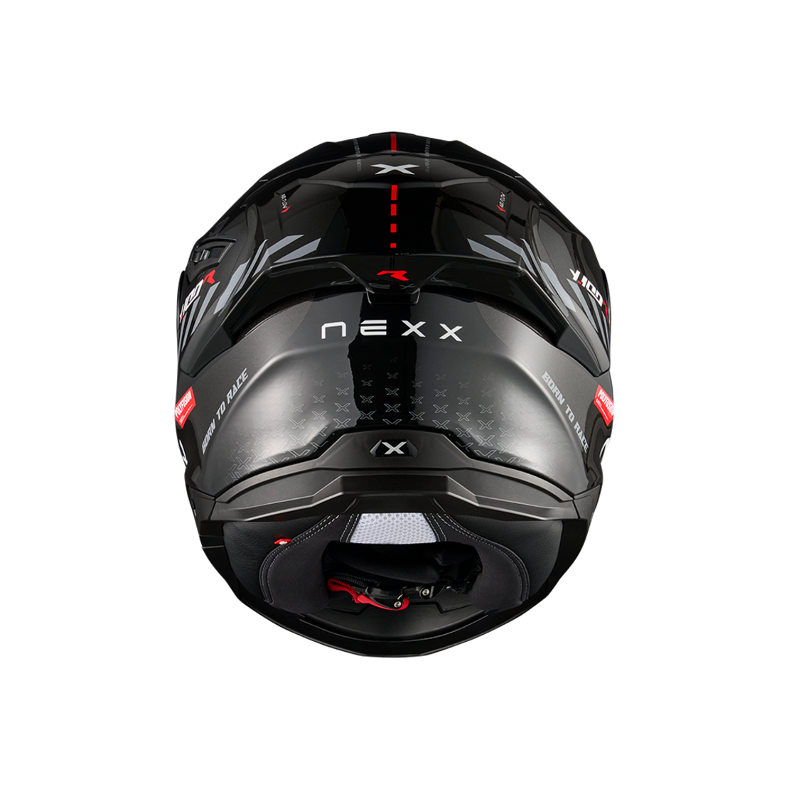 Каска NEXX Y100R FADE BLACK RED