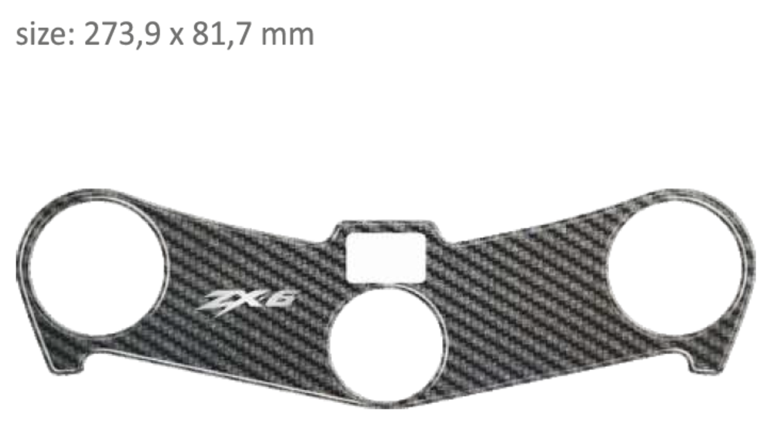 Протектор за трипътник PPSK10P/PR3148 KAWASAKI ZX6R-636 2003-2004г.