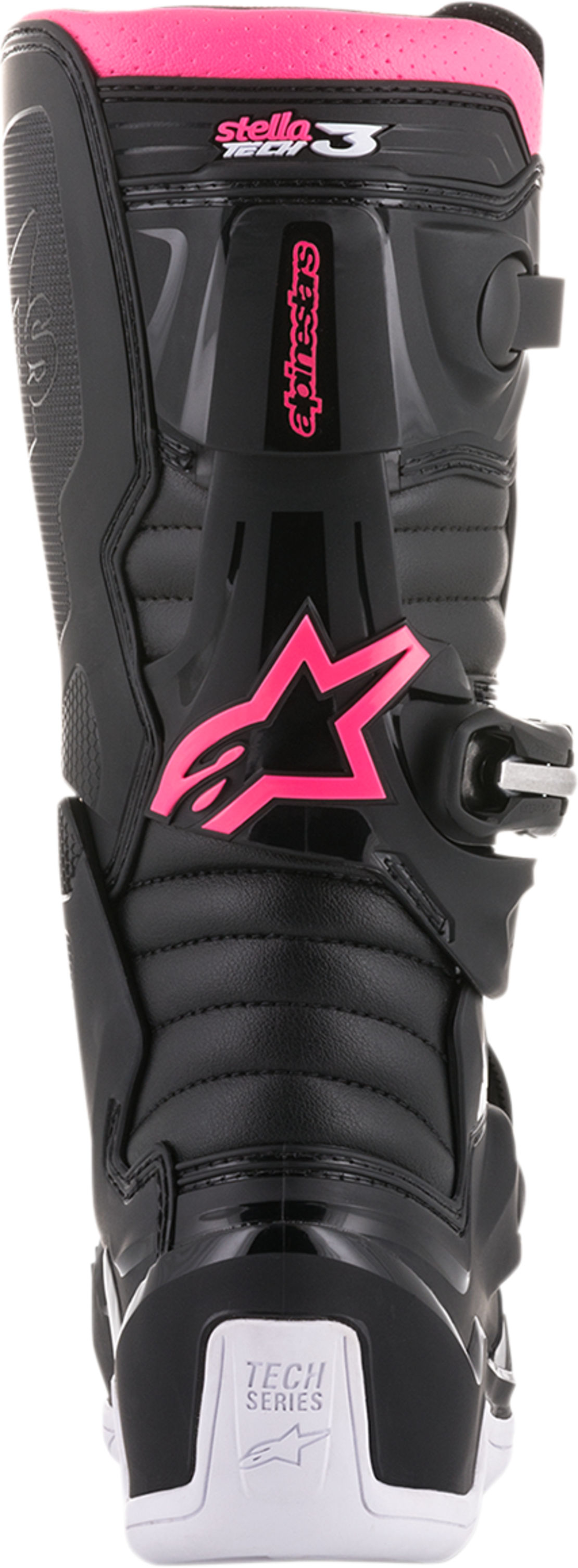 Дамски мотокрос ботуши ALPINESTARS Stella Tech 3 BLACK/WHITE/PINK