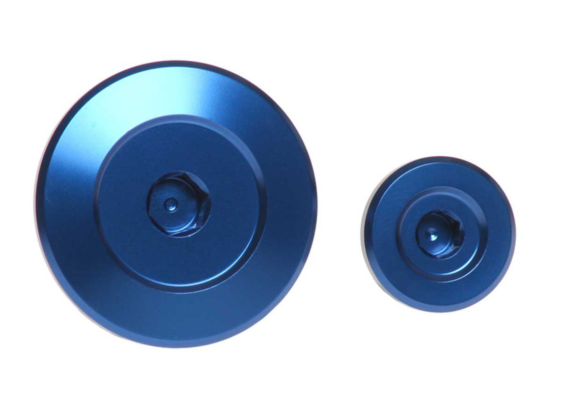 Капак за синхронизиране RFX Pro Engine Timing Plug Set (Blue) WR 250F 03-14 / YZ 450F 06-09