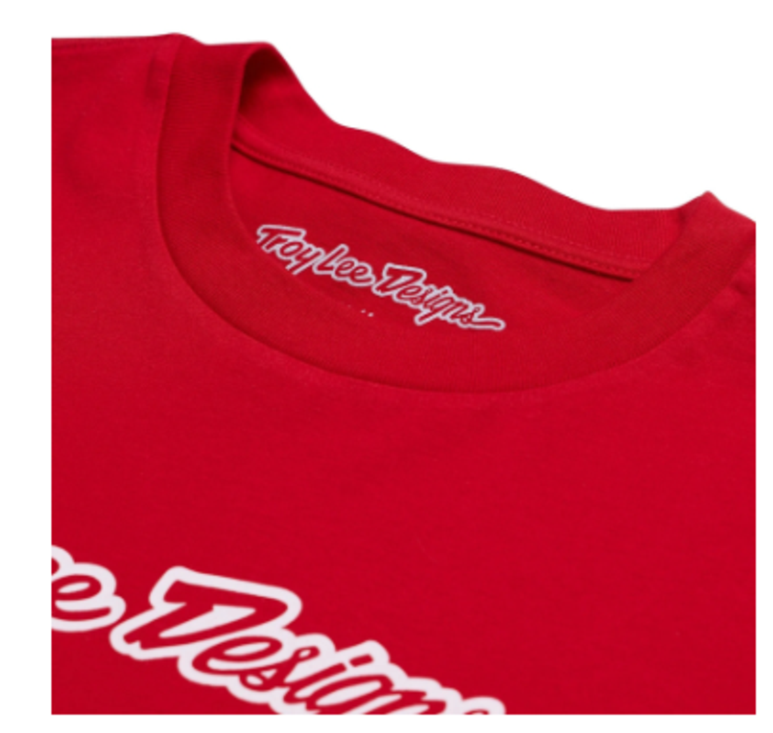 Тениска TROY LEE DESIGNS Signature - Team Red