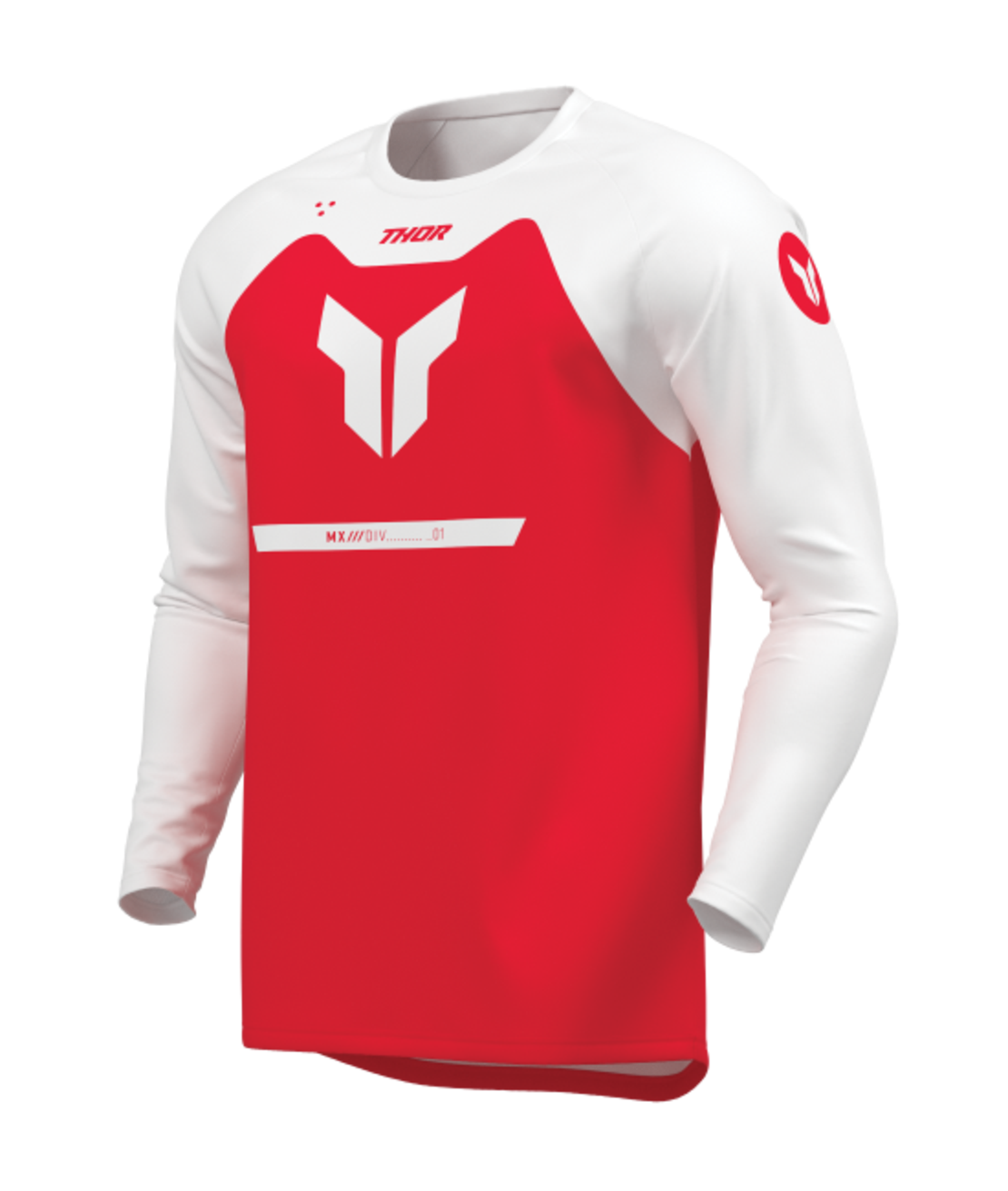 Мотокрос джърси THOR RIDEMODE MENACE RED