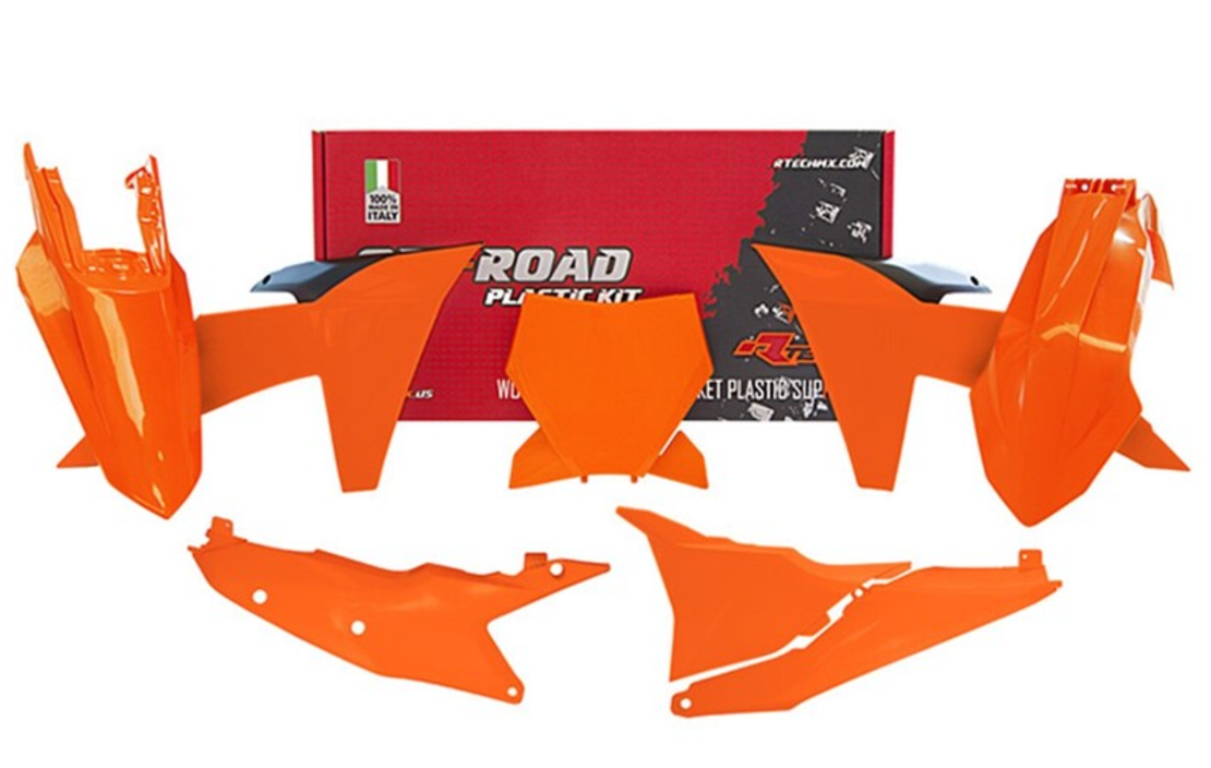 Комплект пластмаси RACETECH Plastic Kit 6 pcs KTM SX 125-300 23-24 (Orange)