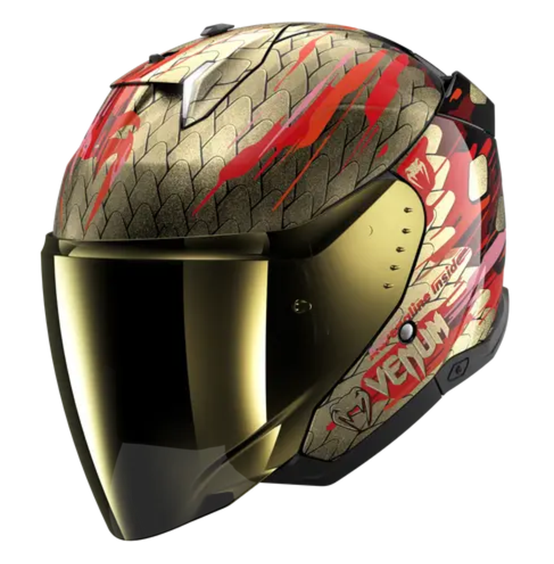 Каска за скутер SHARK SKWAL i3 JET VENUM