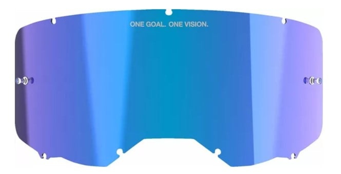 Плака за мотокрос очила ALPINESTARS VISION 8/5/3 MIRROR BLUE