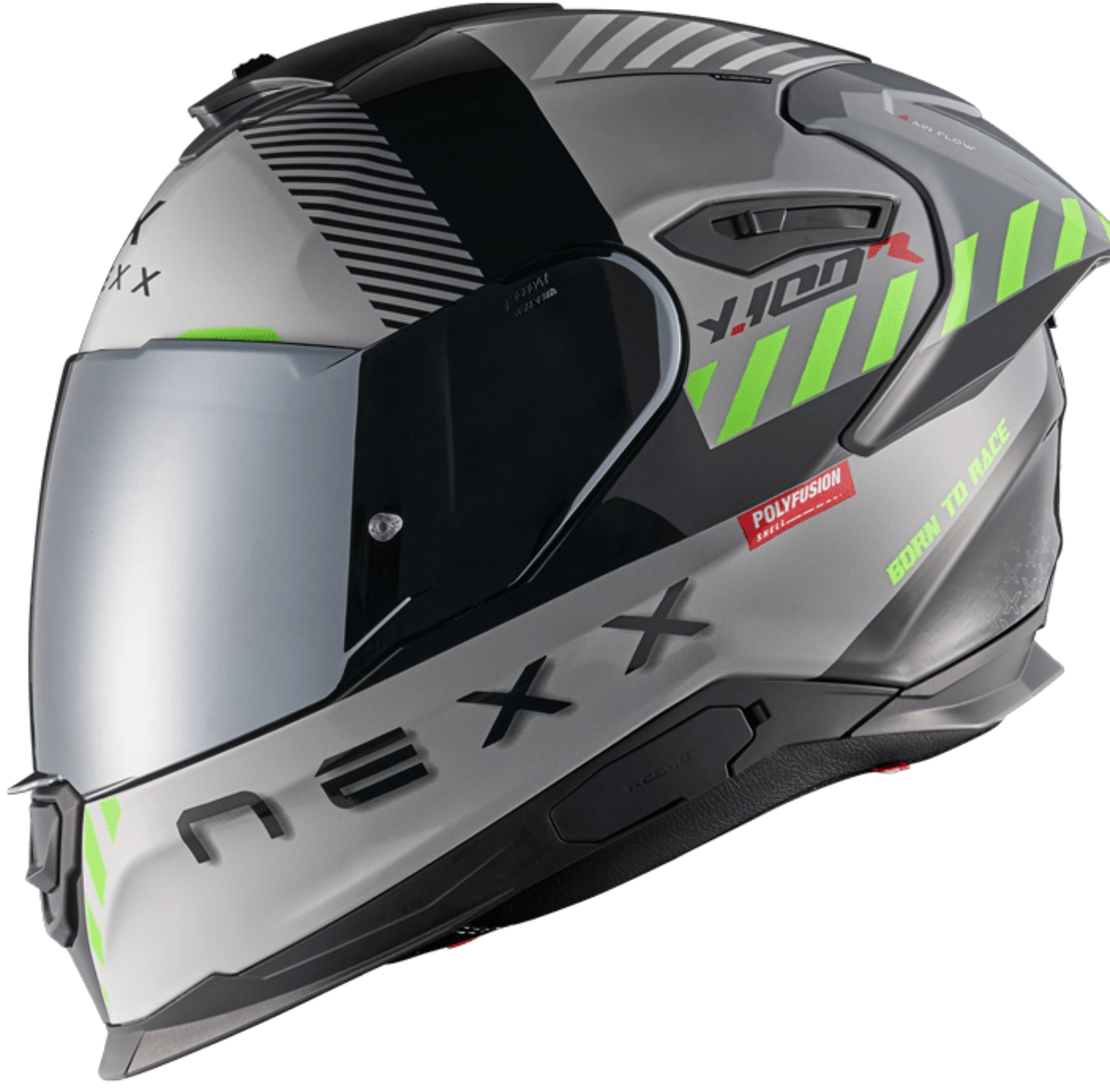 Каска NEXX Y100R FADE GRAY BLACK
