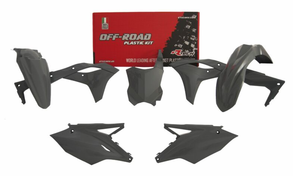 Комплект пластмаси RACETECH Plastic Kit Quantum Grey KXF 250 17-20