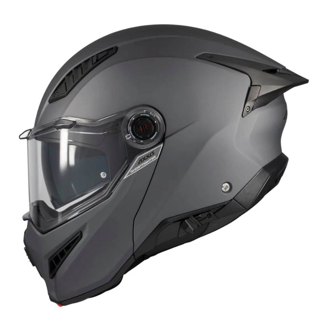 Отваряема каска AXXIS GHOSTFIGHTER SV A12 GREY MATT