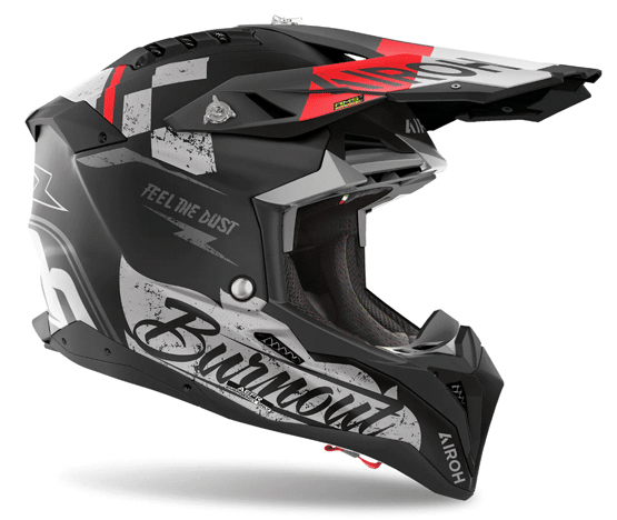 Каска AIROH AVIATOR 3 BURNOUT MATT