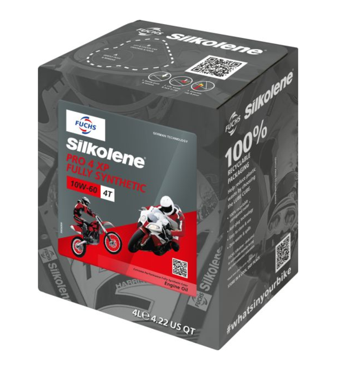 Масло FUCHS SILKOLENE PRO 4 10W60 - XP 4л