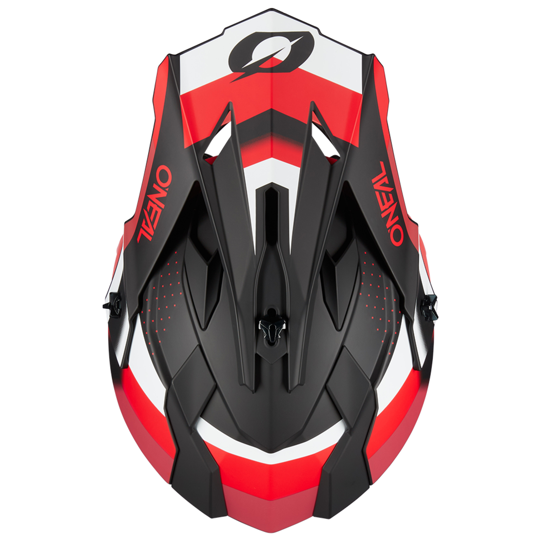 Мотокрос каска O'NEAL 2SERIES SPYDE V.23 BLACK/RED/WHITE